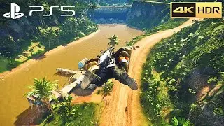 (PS5) Just Cause 4 is just AMAZING | Realistic Immersive Gameplay (4K HDR)