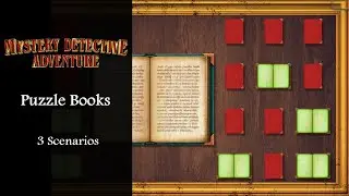 Puzzle Books, 3 Scenarios, Mystery Detective Adventure, Case 1: Troubles on the farm