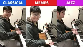 Classical Piano VS Jazz VS Memes
