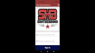 Shed Haulers Brotherhood Mobile App Demo