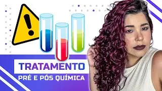 MEU TRATAMENTO CAPILAR PARA PRÉ E PÓS QUÍMICA!