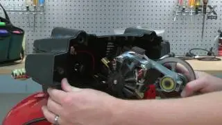 Porter Cable Air Compressor Repair - Replacing Motor Brushes