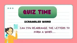 GUESS THE WORD | Scrambled words | Rearrange the letters #trending #viral 