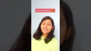 Current affairs by Gudiya Pandey@Gsworldclasses_