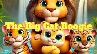 Animal Sound Song: The Big Cat Boogie, Lions, Tigers, Jaguars & More!