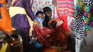 रानी के शादी में सिंदूर बंधन के समय में