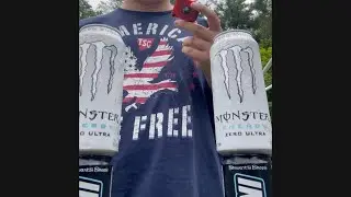 2 cans white monsters and 2 cans sugar free impact kraken my uncle came