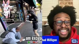 IRL streamer gets real-time lesson about attempting content with strangers.