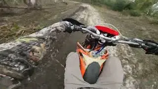 SWFL TRAIL RIDING  Picayune State forest! KTM 350 XCF