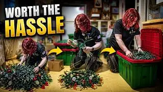 Christmas 2025 is officially canceled, Time to sort and organize storage bins. Prep for XMas 2026