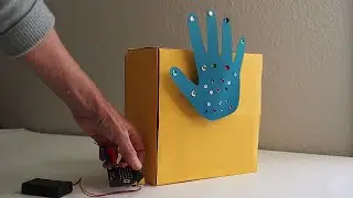 Watch As I Use a micro:bit to Program A Servo to Make a Hand Wave!