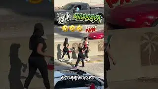 3  Baddies Shut 101 FWY Down #losangeles #dtlalife #micheladas #laprotest #mexican #centroamerica