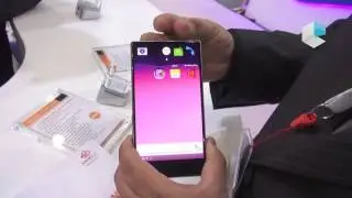 IDwell D10 borderless 3 sides smartphone, Xiaomi Mi Mix upside down