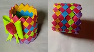 How to make a paper pen stand | Pen Stand 2022 | pen stand stand with paper|