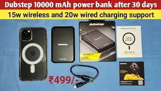 Dubstep Powerblitz X1 10,000 mAh 20W wired & wireless power bank review | Dubstep power bank review