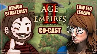 Two Casters, Zero Wisdom: Fun AOE2 Spectating with Dizzy!