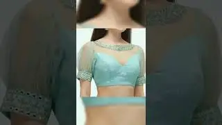 New Style Net blouse designs collection 🌸//#shorts #netblousedesign