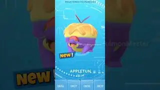 Got Appletun (new debut) in Pokemon GO.