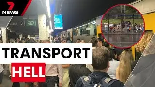 Sydney&rsquo;s train delays and airport troubles | 7NEWS