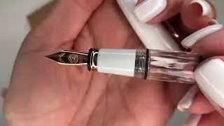 TWSBI Diamond Mini Fountain Pen - White Rose Gold II