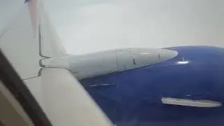 Southwest airlines flight 3184 737-700 landing in Baltimore Washington airport. N965WN