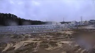 Community Solar Farm Construction Time Lapse
