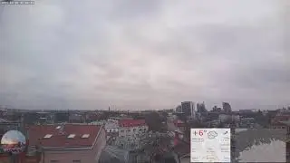 Foggy and cloudy day continues in Tallinn - Time-lapse - 2025-12-16