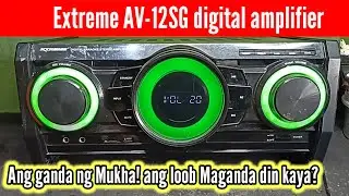 Extreme AV-12SG digital amplifier || review and what inside