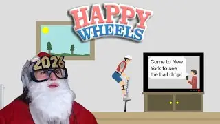 Santa Plays Happy Wheels for the First Time | Happy Wheels