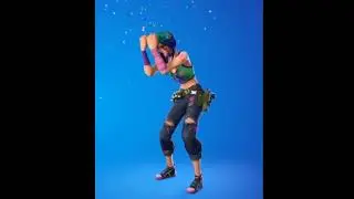 Fortnite Splatterella Skin performing 