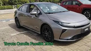 Nouvelle Toyota Corolla Facelift 2026 || Int&eacute;rieur, Ext&eacute;rieur, Fiche Technique 
