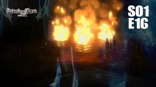 Attack on Titans Season 1 Episode 16 Explained in malayalam | Attack on Titans Explanation 