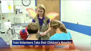 Volunteering at East Tennessee Children's Hospital
