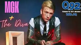 mgk x the diva on Q92 - Is the new album going RED? 11/06/24