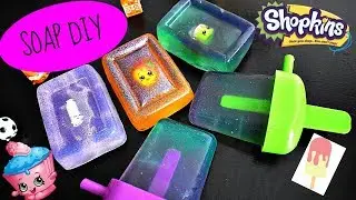 FUN DIY SOAPS- W/SHOPKINS & POPSICLES