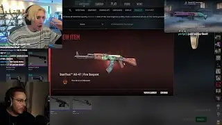 ohnePixel Reacts to xQc Unboxing The First AK-47 