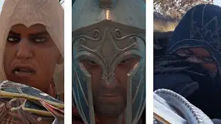 Sword Combat Comparison (AC ORIGINS VS AC ODYSSEY VS AC VALHALLA)