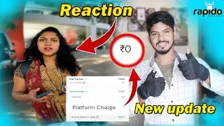 Rapido Bike Taxi Update | Platform Charges Issue | Platform Charges  deduction | Raju Ride