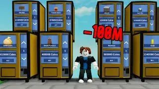 Spending 100 MILLION Coins In an hour In Roblox Skyblock (Roblox Islands)