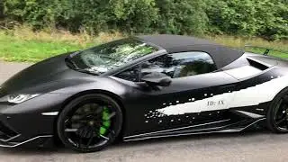 Supercars Leaving Car Show - September 2020