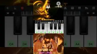 Ram Siya Ram | Super Piano Tutorial | Walkband App | #shorts | #piano