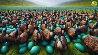 Amazing Emu Farming Documentary 🦤🌱 | Modern Emu Farm & Benefits Explained | Emu Chick Incubation