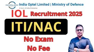 India Optel Limited (IOL) Project Technician Recruitment 2025 | Central Govt Jobs Malayalam 2025