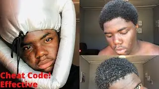 How to deep condition for short natural hair/short curly hair |Black men and women |