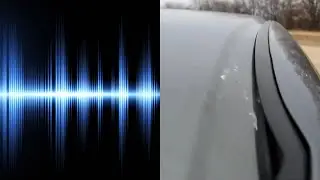 Sound vibration changes the molecular structure of solid matter