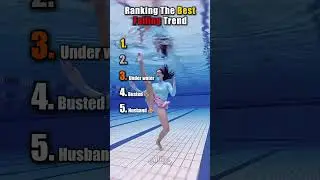Ranking The Best Falling Trend #trend #ranking #tiktok