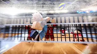 Nekoma VS Kamomedai IN ROBLOX! | Volleyball 4.2