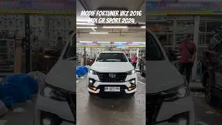 MODIF FORTUNER VRZ 2016 JADI GR SPORT 2024 | MENOLAK TUA