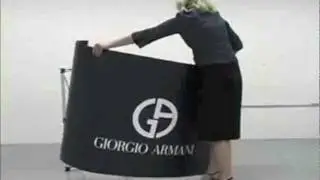 Portable Pop Up Counter Trade Show Podium by www.youhuge.com