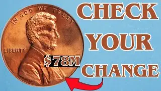 3 Lincoln Pennies Worth $78 MILLION Combined Still Hiding in Circulation - Check Your Change RIGHT